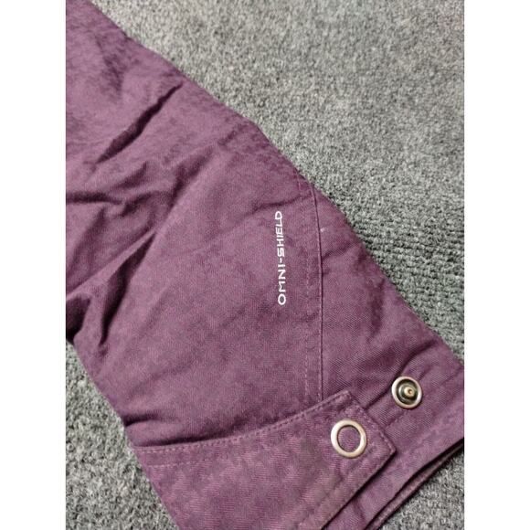 Columbia Omni Shade Jacket Women Small Purple Parka Coat Hooded Cute - Picture 8 of 12